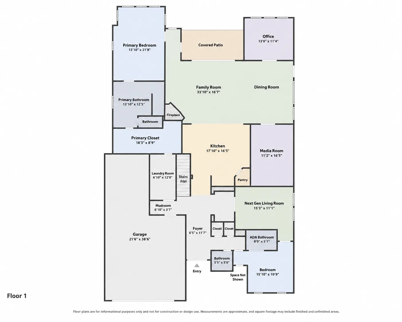 First floor plan